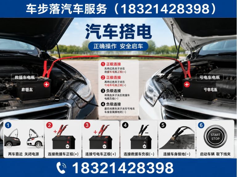 上海汽车搭电展示图